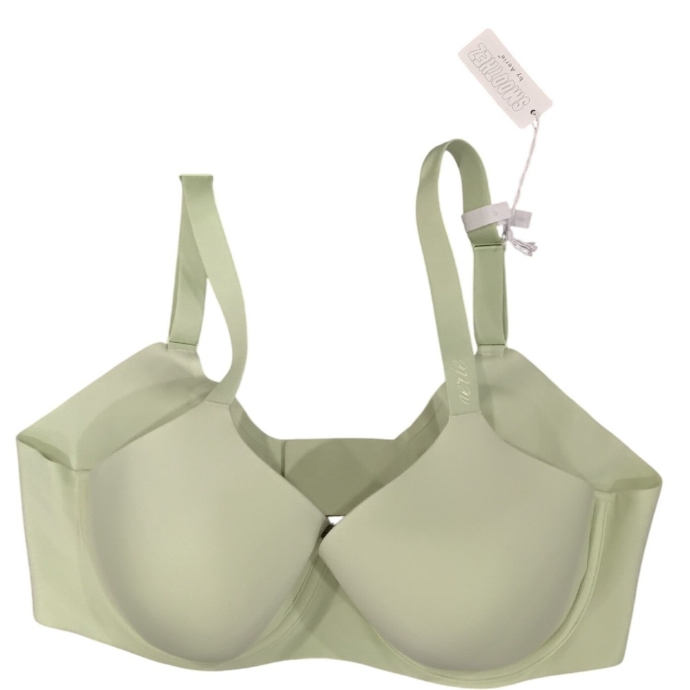 Aerie Real Soft Lightly Lined Balconette‎ Bra Pastel Green Size 38C
